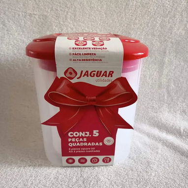 Set de 5 pozuelos cuadrados (Rojo)(CVV) - 4/10