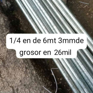 Tubo galvanizado y de hierro - 4/6