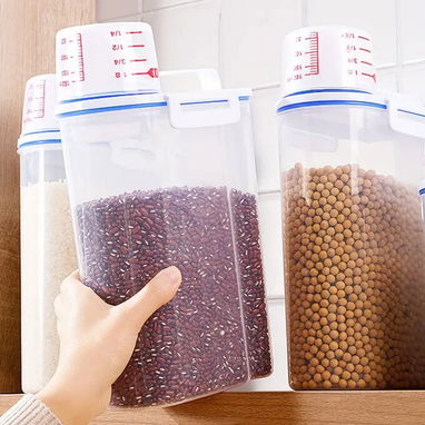 pelador de maíz, cesta para fregadero recoger residuos, Contenedor para almacenar cereales y granos - Img 119951663