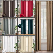 Cortinas Black Out de 2 paños con argollas (eh) - Img 53739923