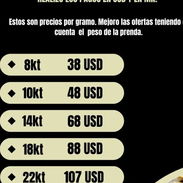 Compro oro y plata precios en la foto y descripción, puede venir a mí establecimiento o voy hasta su hogar , garantia - Img 57353136