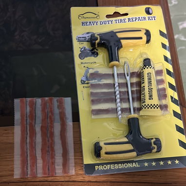 Kit para coger ponches sin cámara a su moto o auto. No se quede botao. Cójalo usted mismo! Y muchas opciones más!! - Img 98084186