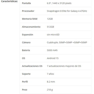 Samsung S25 Ultra (Dual-Sim) de 12 GB RAM con 512 GB. Sellado en caja. Forro Original de regalo - Img 105217138