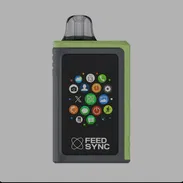 💨  Vaper Feed Sync 30.000 CALADAS – Green Apple Watermelon - Img 57076166