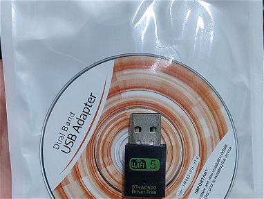 Wifi Doble banda 2,4 / 5 Ghz. Conectividad sin Límites: Adaptador USB Wifi y Bluetooth en un Solo Click GARANTIA - Img main-image