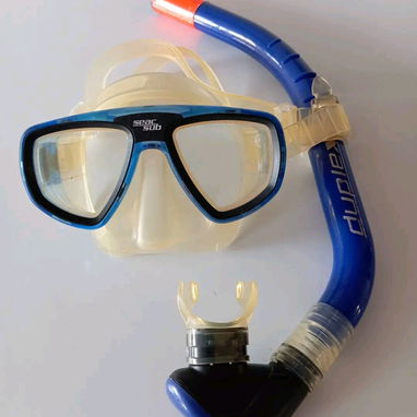----Careta, Máscara de buceo Seac Extreme con lentes de cristal templado y snorkel - Img 125443311