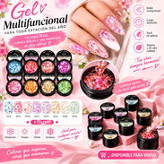 Gel multifuncional florales 1.50usd - Img 57733562