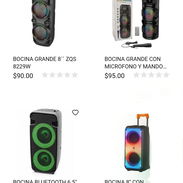 Bocina portable, bocina con micrófono - Img 57174382
