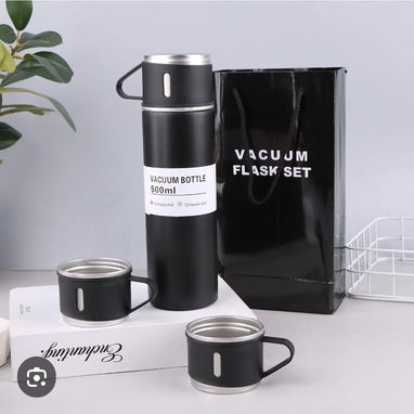 Juego de Termo con 3 Tazas (cv) - Img 100526636