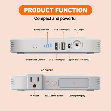 ESTACION DE ENERGIA SBAOH P85 DE 100W Y 88WH (24000MAH). NUEVA EN CAJA A ESTRENAR**52437713 - Img 122826458