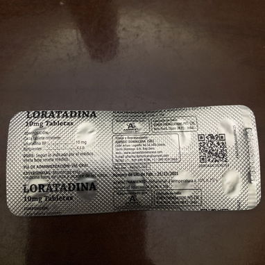 Loratadina 10 mg - Img 121947115