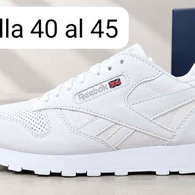 Reebok Classic Leather, uno de los modelos más icónicos de la marca. Se distinguen por su diseño retro de los años 80 y - 2/2