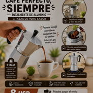 Cafetera de 3 tazas - Img 56455907
