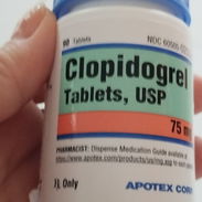 Medicamento. Clopidogrel 75 mg. Cápsulas anticoagulante.Se puede pagar en cup al cambio del toque. - Img 58224486