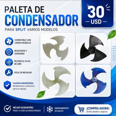Compresor. Máquina de split. Pie de amigo. Mando. Paleta - Img 126195802