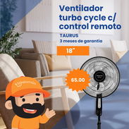 🌪️ Ventilador Turbo Cycle EcoJet Taurus 18" ❄️🔇 ¡Más aire, menos ruido y menor consumo eléctrico! - Img 55930000
