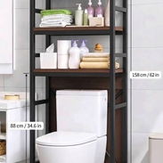 Organizador De Baño Sobre Inodoro Mueble Estantería Madera MDF_tm36*___ - Img 57560491