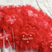 Corazón rojo Feliz Día para regalos - Img 49872071