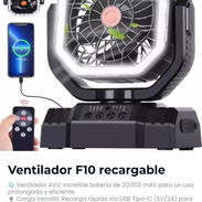 ¡Ventiladores recargables F6 y F10 de 20000mah solo por 55 usd!💸 - Img 57068418