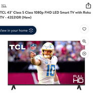 TCL | Smart TV 43 pulgadas.  1080 Full HD - Img 45857658
