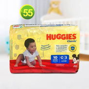 Paquetes de culeros HUGGIES 10 unidades - Img 58032263