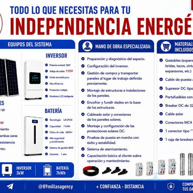 SISTEMA SOLAR FOTOVOLTAICO - Img 124829129