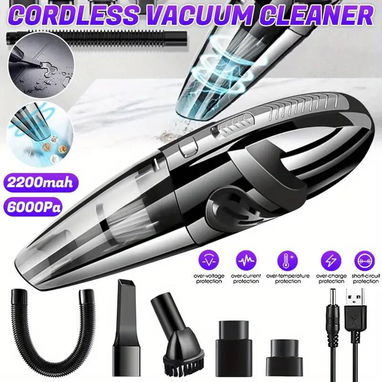 ☎️53544655 🛵 Entrega Disponible ⭐ Aspiradora Inalámbrica Portátil de Mano⭐ - Img 115443546
