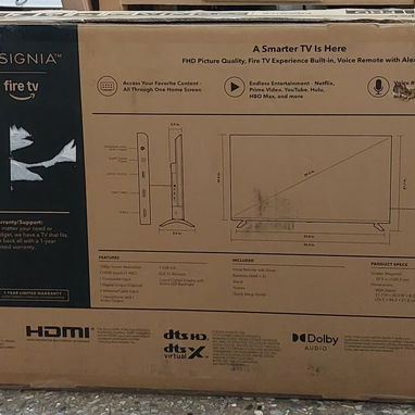 Televisor INSIGNIA 40 Pulgadas" Class F40 Series LED Full HD Smart Fire TV-200usd - Img 104207123