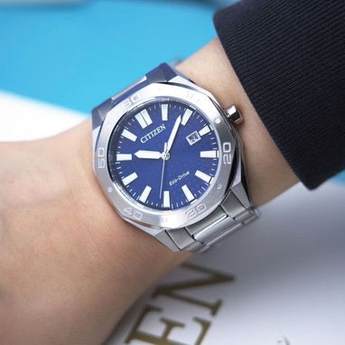 CITIZEN ECODRIVE WEEKENDER SPORT BLUE (BM7630-80L) PARA HOMBRE , 41MM , ACERO INOXIDABLE , NUEVO A ESTRENAR 58049738 - Img 115975745