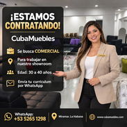 Se busca comercial para unirse a nuestro equipo!! CubaMuebles - Img 57246965