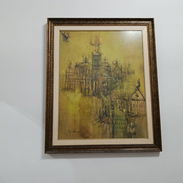 Pintura abstracta firmada de pintor cubano moderna. - Img 57257143