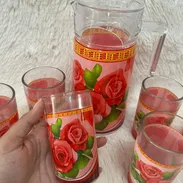 Juego de jarra de 1.5 litros con 6 vasos de 250ml en 5500 cup - Img 55676757