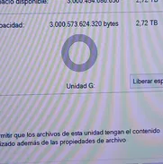 Disco de 3tb, puesto en la maquina para comprobar su vida útil. - Img 49891137