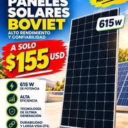 Panel Solar BOVIET 615 w, con factura y garantía - Img 58162693