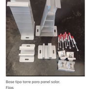 Bases para un panel solar fija y reclinable disponibles. NUEVO. ENTREGA INMEDIATA - Img 57192773