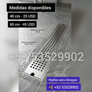 Rejillas Modernas de Desagüe❤️ 🤩 - 4/4