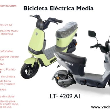 Moto Electrica Vedca Nueva a Estrenar‼️ - Img 120057321