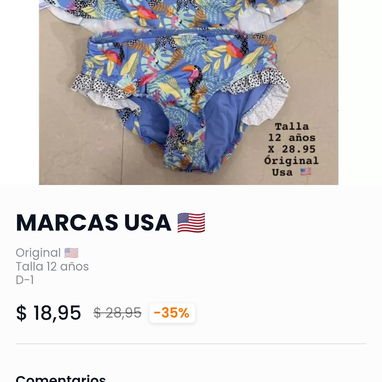 ✨ Ropa original de playa para niñas _tallas desde 2 hasta 16 años - Img 123202531