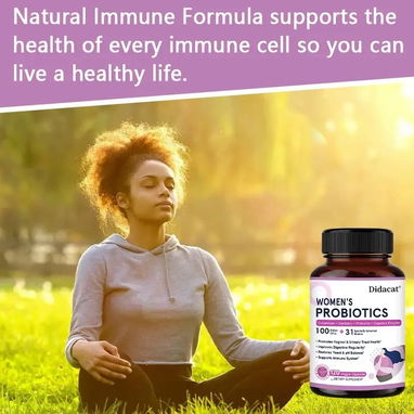 Probiótico Digestivo mujer DIDACAT Women’s Probiotic – 120 cápsulas - Img 121635666