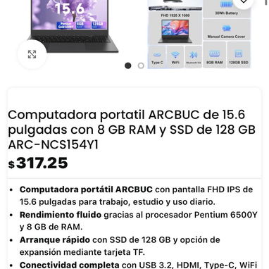 270usd Venta de Laptops + de 25 modelos de laptops nuevas ,selladas y otras de poco uso con Garantia, varias marcas - 10/10