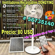 Ventiladores Recargables Dongying - Img 56419114