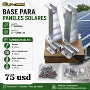 BASE PARA PANELES SOLARES - Img 56798855