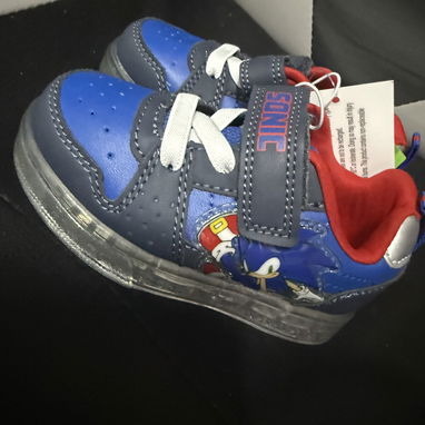Tenis de Sonic talla 6 con luces - 4/4