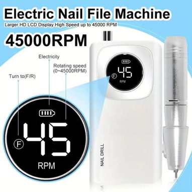 Máquina DRILL RECARGABLE de uñas 45 000 rpm - Img 117074158