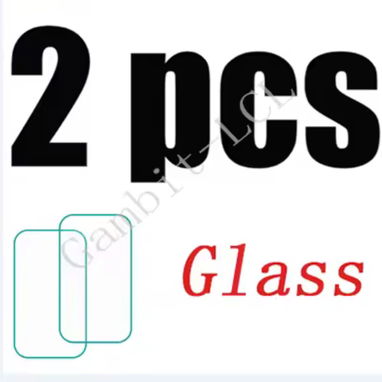 combo de 2 Micas de cristal templado y un forro negro d silicona negro de Mica tecno spark Tecno pop 7 BF6! Nuevo - Img 98498080