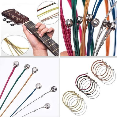Cuerdas de guitarra y correa - Img 123250158