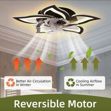 Ventiladores de techo con luces y control remoto - 7/7