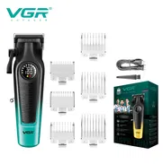 Maquina Pelar Profesional VGR Original GAMA ALTA - Barbería Barbero Wahl - Img 50040057