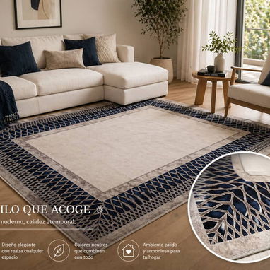 🖤 Alfombra Decorativa Moderna 📏 Medidas: 120 x 180 cm 35 USD descripción 👇 Recogida en el Vedado o x mensajeria - Img 123803661