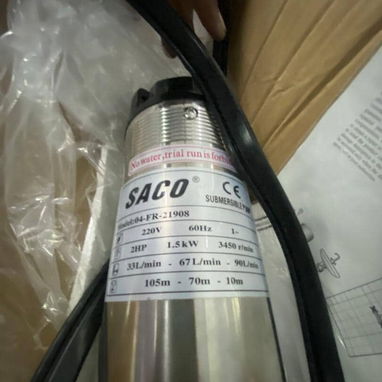 Bomba sumergible de 2 hp - Img 120697267